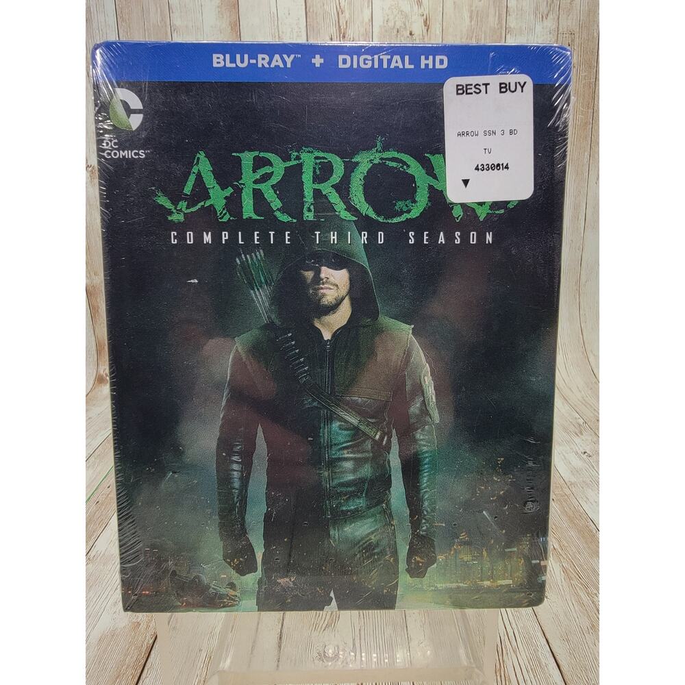 Arrow Season 3 Blu-ray Disc Set Complete Third Season DC Comics